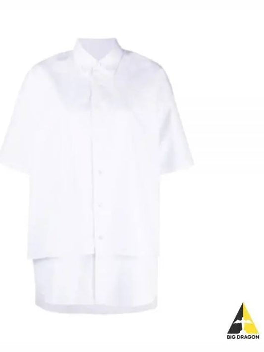Layered Short Sleeve Shirt White - MAISON KITSUNE - BALAAN 2