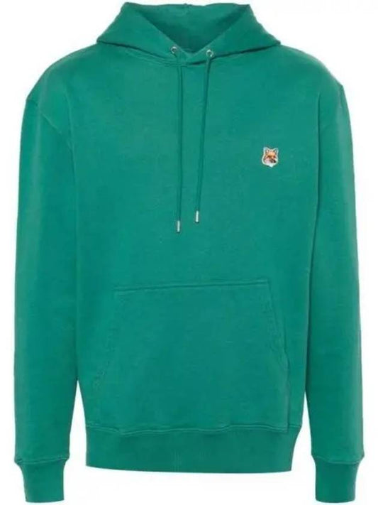 Fox Head Patch Regular Hoodie Pine Green - MAISON KITSUNE - BALAAN 2