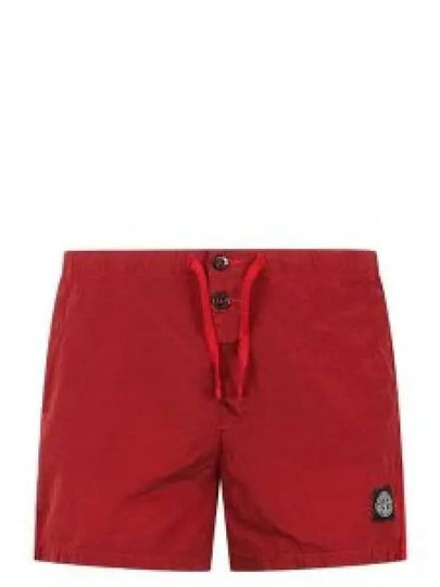 Swimming Nylon Trunk Shorts Red - STONE ISLAND - BALAAN 2