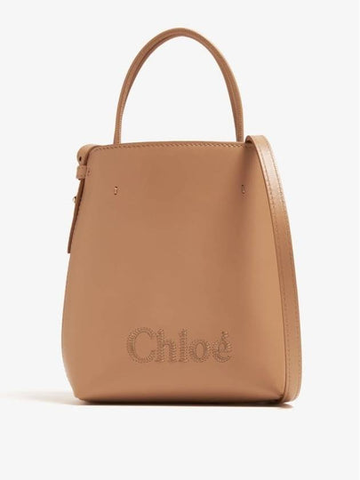 Sense Micro Calfskin Tote Bag Light Tan - CHLOE - BALAAN 2