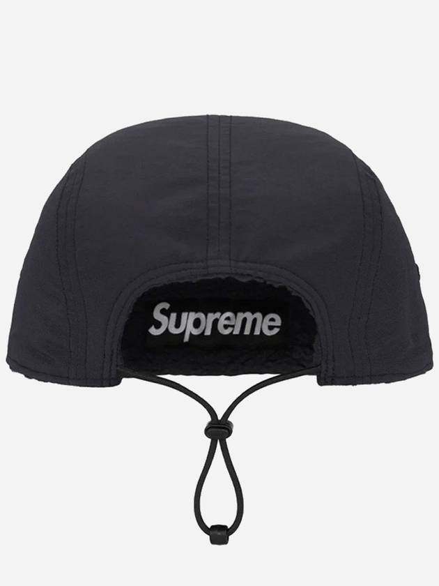 Shearling Reversible Camp Snapback Black - SUPREME - BALAAN 3