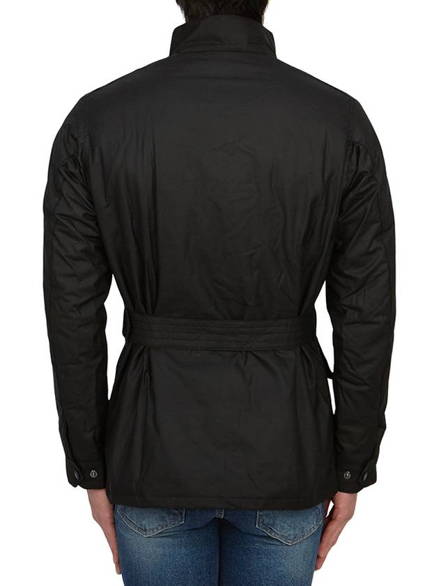 International Slim Wax Jacket Black - BARBOUR - BALAAN 5