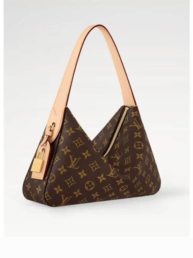 Slouchy PM Monogram Shoulder Bag Brown - LOUIS VUITTON - BALAAN 4