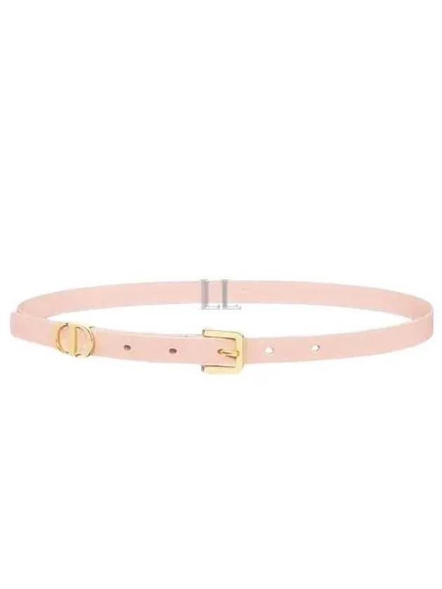 30 Montaigne 15MM Loop Ultrasoft Calfskin Belt Pink - DIOR - BALAAN 2