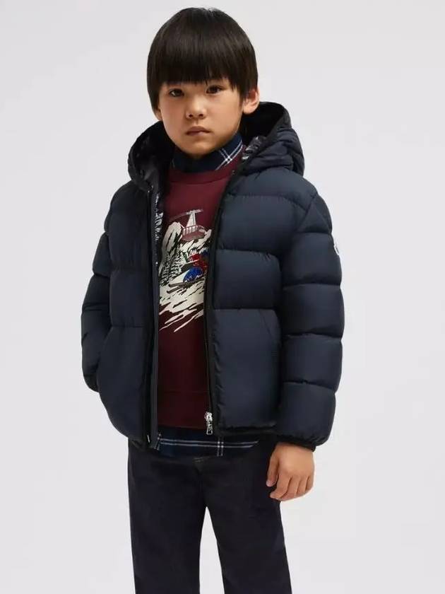 Kids Mattan Down Padding Navy Blue - MONCLER - BALAAN 3