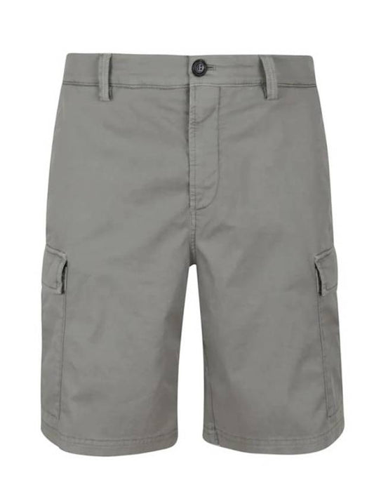 Cargo Mit Seitentaschen Shorts Grey - BRUNELLO CUCINELLI - BALAAN 1
