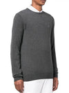 Logo Basic Pullover Knit Top Dark Grey - POLO RALPH LAUREN - BALAAN 3