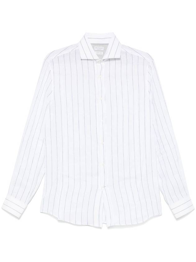 Brunello Cucinelli Shirts White - BRUNELLO CUCINELLI - BALAAN 1