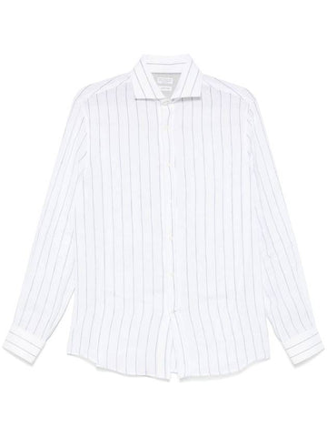 Brunello Cucinelli Shirts White - BRUNELLO CUCINELLI - BALAAN 1