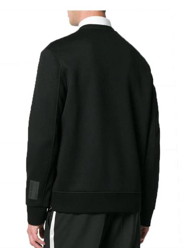 Men's Poseidon Print Sweatshirt Black - NEIL BARRETT - BALAAN 4