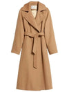 Manuela Icon Single Coat Beige - MAX MARA - BALAAN 2