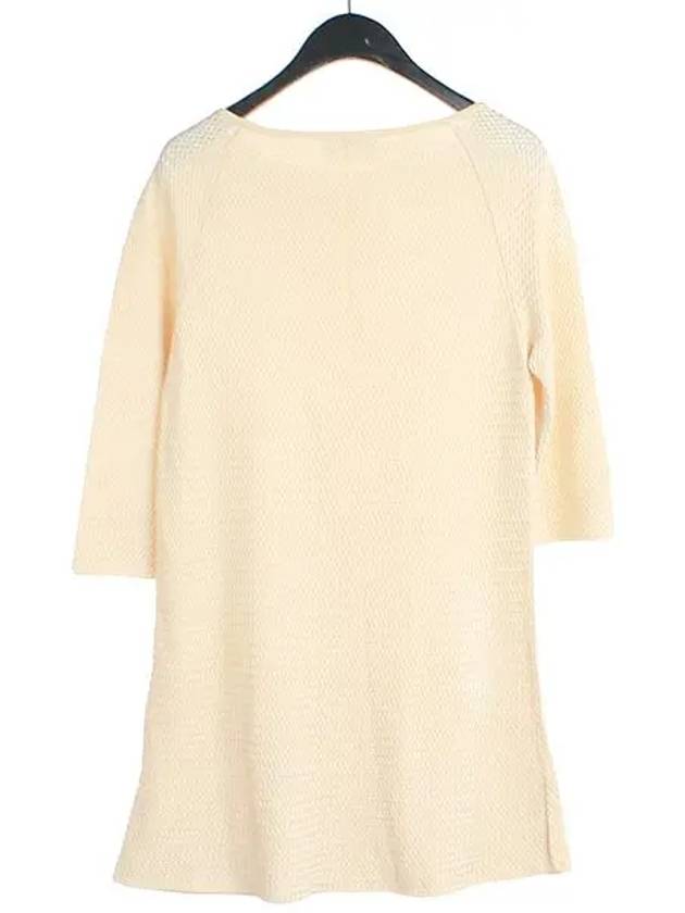 Smith Market Ferragamo Beige Knit Women s Clothing - SALVATORE FERRAGAMO - BALAAN 4