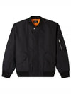 Hamilton Washed Cotton Bomber Jacket Black - A.P.C. - BALAAN 2