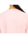 Cotton Palais Royal Vintage Logo Sweatshirt Pale Pink - MAISON KITSUNE - BALAAN 8