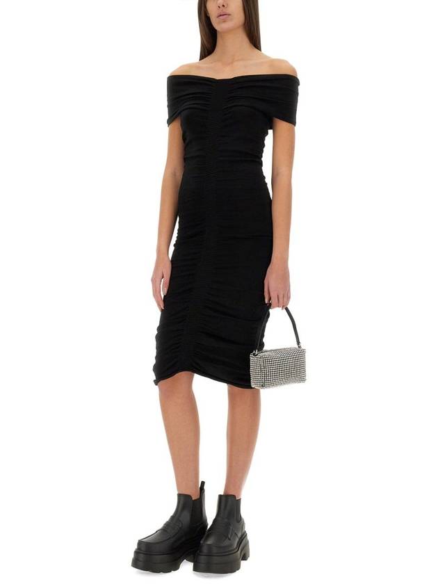 Alexander Wang Off Shoulder Dress - ALEXANDER WANG - BALAAN 2