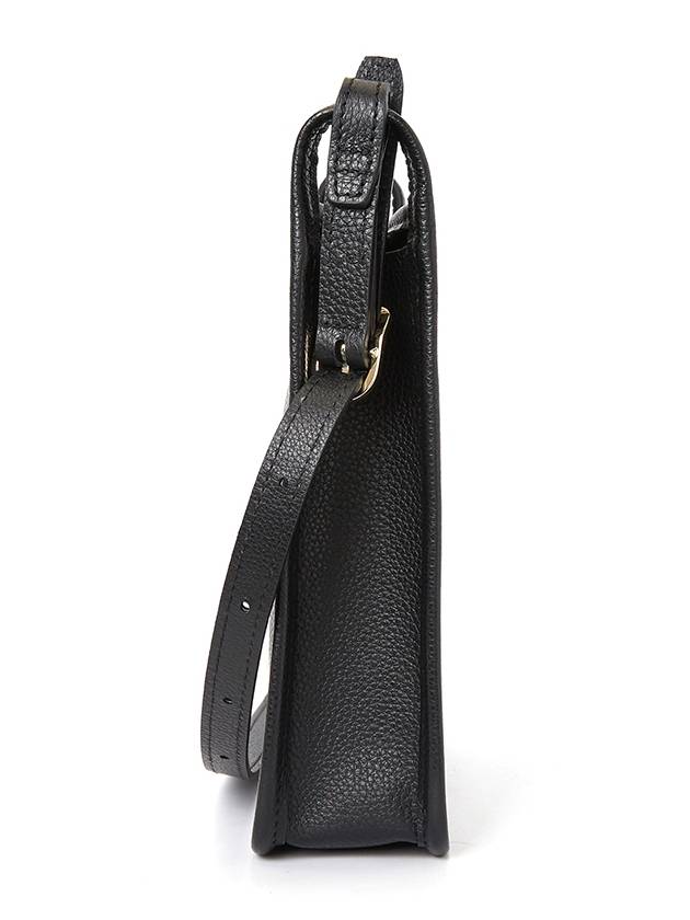 Le Flonne Leather Cross Bag Black - LONGCHAMP - BALAAN 4