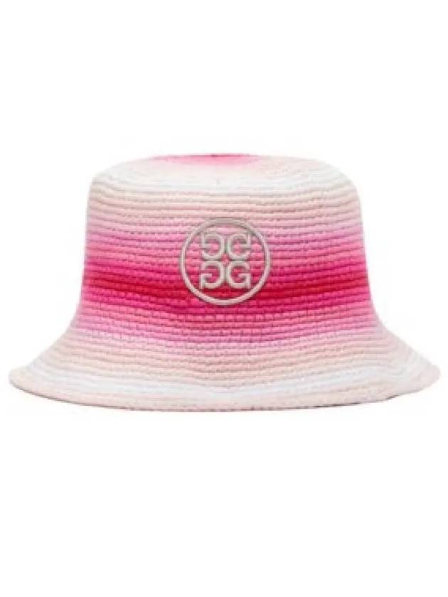 Circle G Ombre Crochet Bucket Hat Pink - G/FORE - BALAAN 2