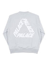 P 3 Crewneck Gray P 3 Crewneck Gray - PALACE - BALAAN 1