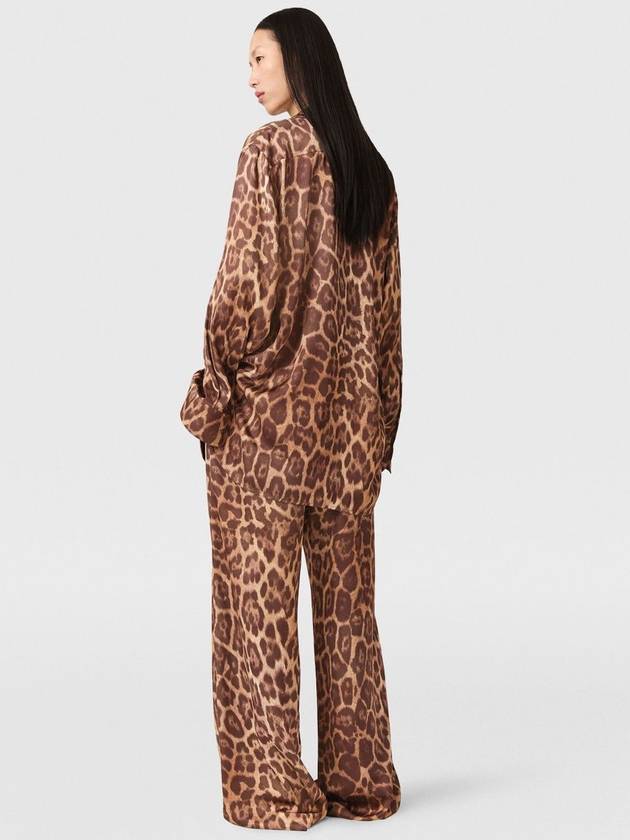 Stella McCartney Trousers Brown - STELLA MCCARTNEY - BALAAN 3