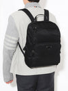 Triangle Logo Re-Nylon Backpack Black - PRADA - BALAAN 11