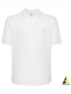 Embroidered Logo Short Sleeve Polo Shirt White - BRUNELLO CUCINELLI - BALAAN 2