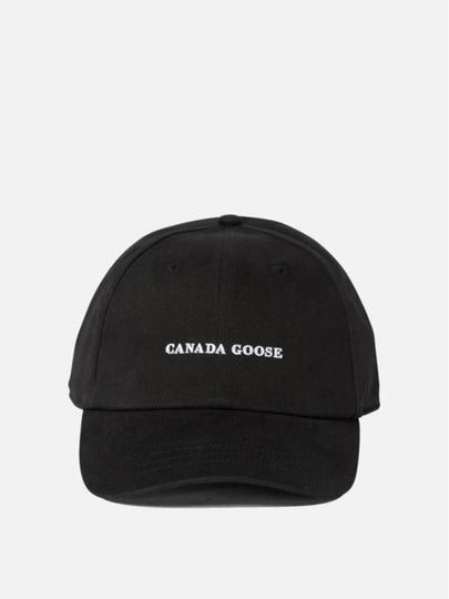 Embroidery Logo Ball Cap Black - CANADA GOOSE - BALAAN 2