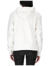 Le Brodet Embroidered Logo Cotton Hooded Top White - JACQUEMUS - BALAAN.