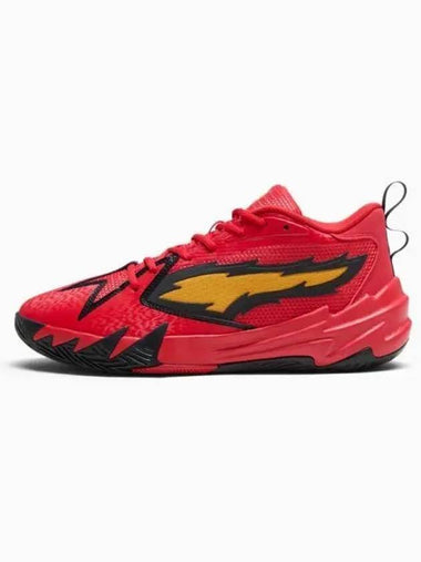 Scoot Zeros Retro Low Top Sneakers Red - PUMA - BALAAN 1