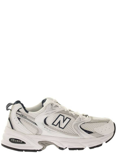 530 Retro Running Low Top Sneakers Navy White - NEW BALANCE - BALAAN 2