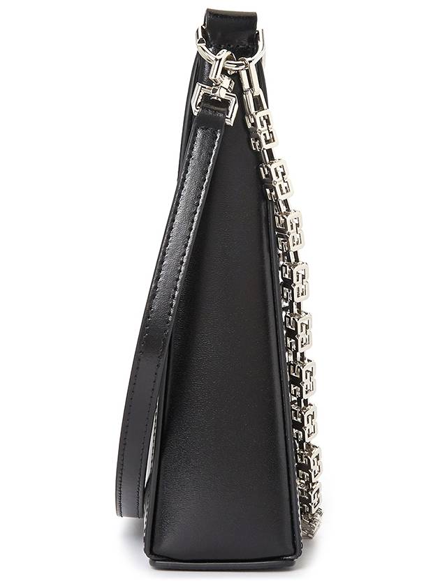 Mini Cut Out Box Chain Shoulder Bag Black - GIVENCHY - BALAAN 4