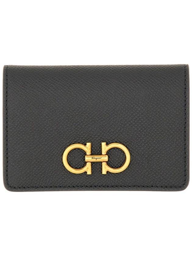 Salvatore Ferragamo Gancini Credit Card Holder - SALVATORE FERRAGAMO - BALAAN 1