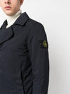 Wappen Patch Single Breasted Jacket Navy - STONE ISLAND - BALAAN 4