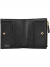 Small Saffiano Half Wallet Black - PRADA - BALAAN 5