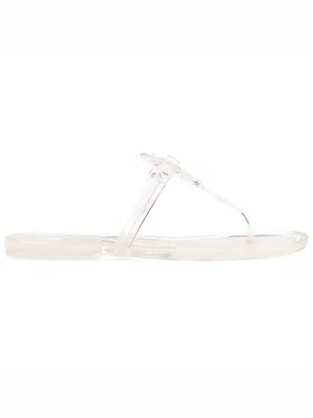 Mini Miller Jelly Flip Flops White - TORY BURCH - BALAAN 3