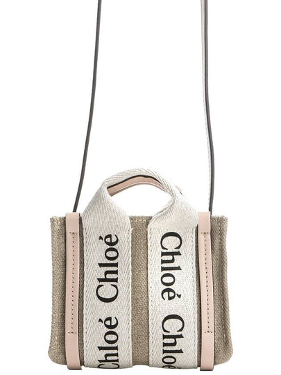 Nano Woody Tote Bag Cement Pink - CHLOE - BALAAN 2