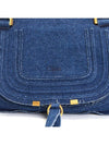 Marcie Double Carry Shoulder Bag Blue - CHLOE - BALAAN 9