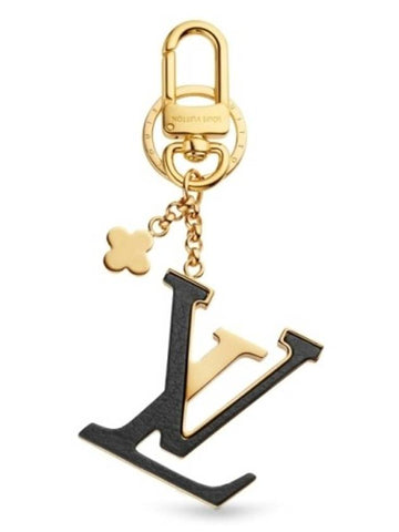 Capucine Bag Charm Key Holder Black - LOUIS VUITTON - BALAAN.