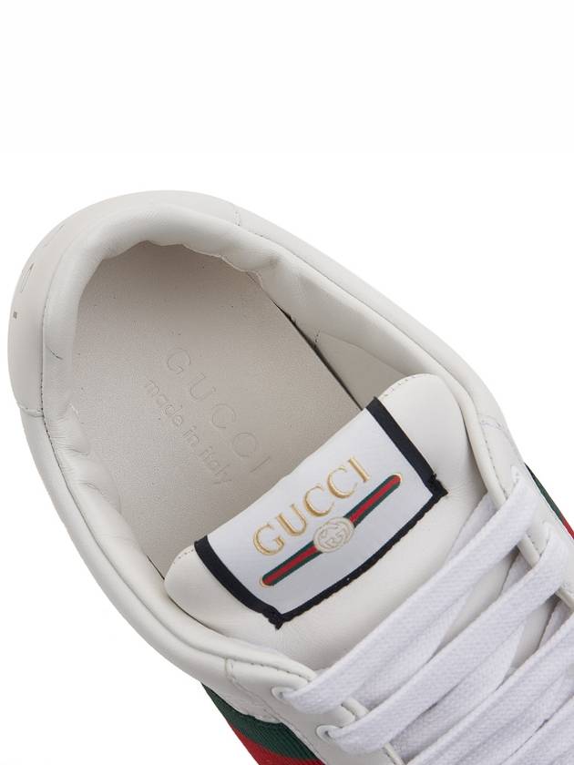 Screener Low Top Sneakers White - GUCCI - BALAAN 8