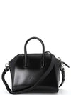 Antigona Shiny Calfskin Mini Tote Bag Black - GIVENCHY - BALAAN 4