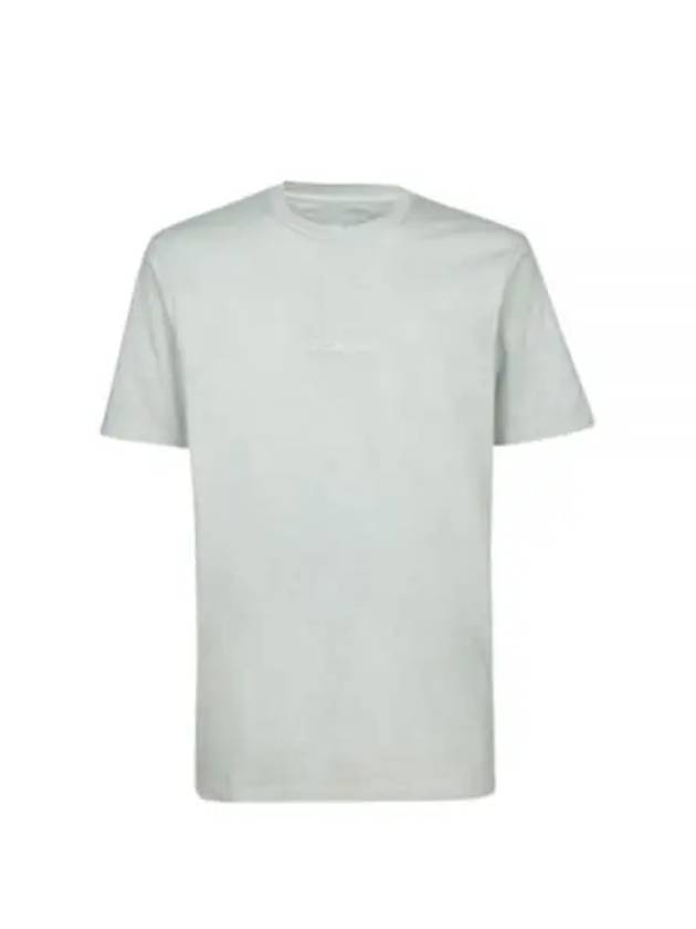 Logo Backprint Cotton Short Sleeve T-Shirt Grey - CP COMPANY - BALAAN 2