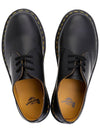 1461 Smooth 3 Hole Leather Loafers Black - DR. MARTENS - BALAAN 3