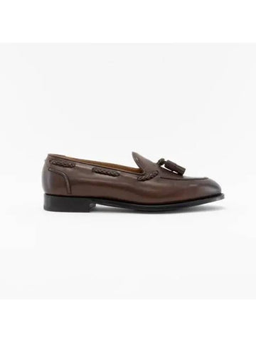 Loafer shoes UK size dark brown BELG DKO 184F - EDWARD GREEN - BALAAN 1