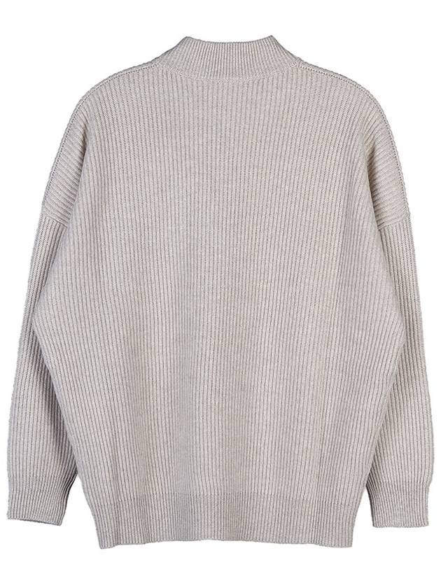 Women's Cashmere Knit Top Beige - BRUNELLO CUCINELLI - BALAAN 3