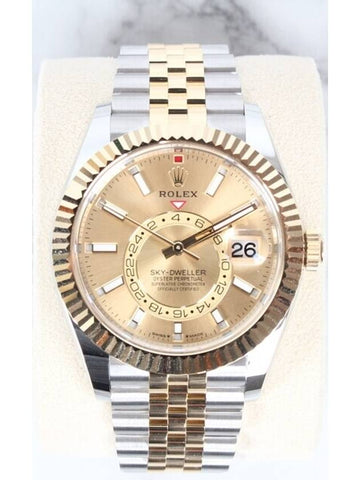 Sky Dweller Champagne Jubilee 23 Years Old - ROLEX - BALAAN 1