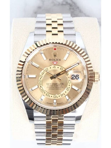 Sky Dweller Champagne Jubilee 20 Years Old - ROLEX - BALAAN 1