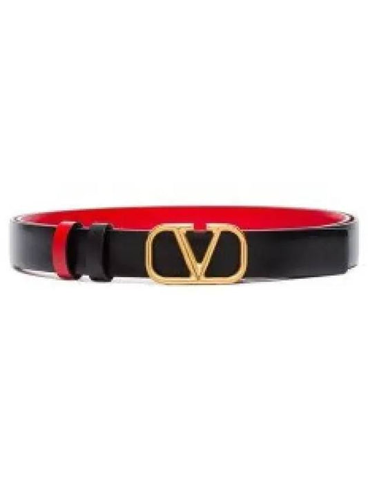 5W0T0S12 ZFR 0SM 5W2T0S12 V Logo Signature Reversible Belt 1326926 - VALENTINO - BALAAN 1