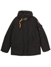 PMJKMC03 BLACK Men s Hooded Padded Jumper Jacket - PARAJUMPERS - BALAAN 1