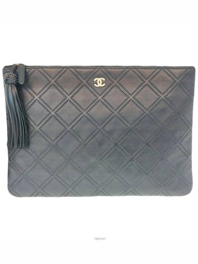 Stitched Tassel Large Clutch Bag No 24 - CHANEL - BALAAN 2