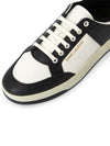 SL 61 Low Top Sneakers Black White - SAINT LAURENT - BALAAN 8