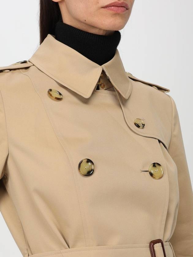 Short Chelsea Heritage Trench Coat Beige - BURBERRY - BALAAN 5